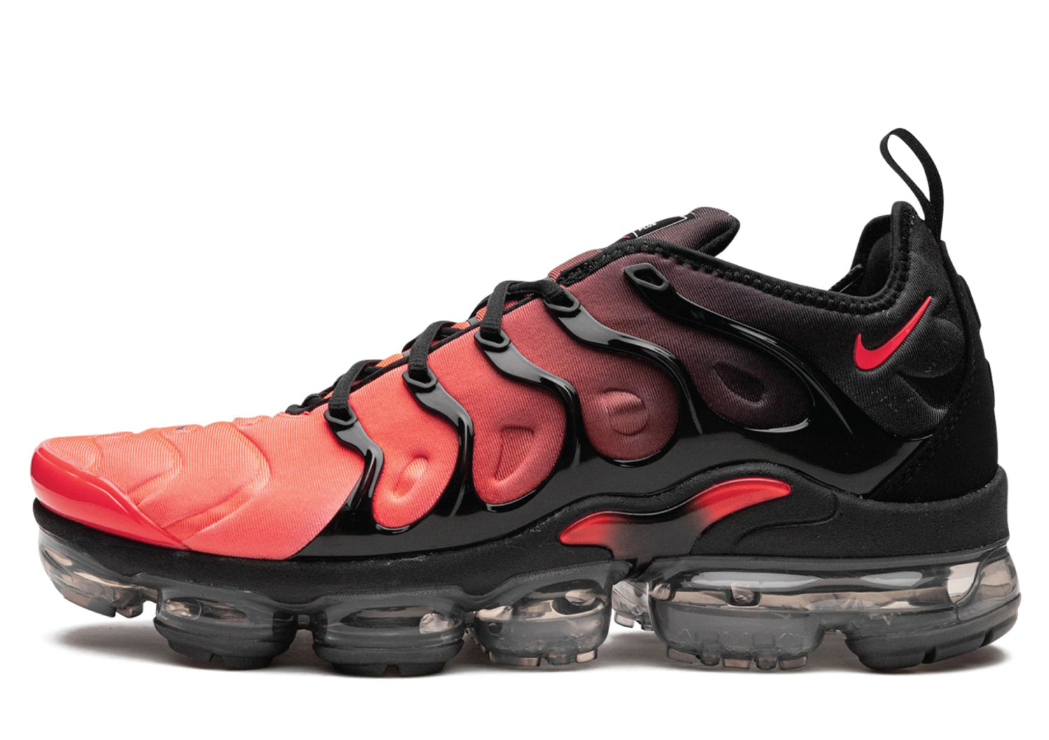 Air VaporMax Plus Black Crimson Gradient