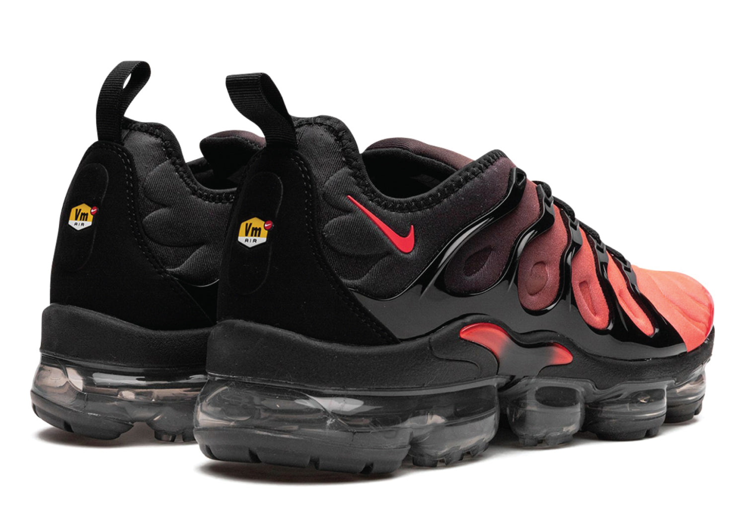 Air VaporMax Plus Black Crimson Gradient